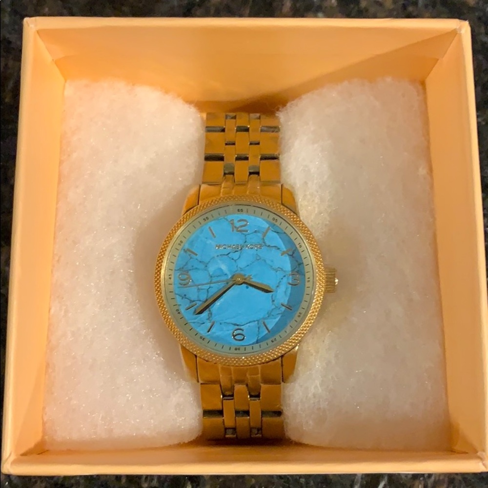 Blue Face Michael Kors Watch